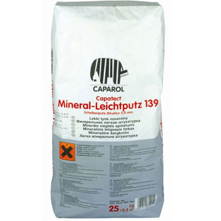 TYNK MINERALNY LEKKI CAPATECH 139 2mm 25KG