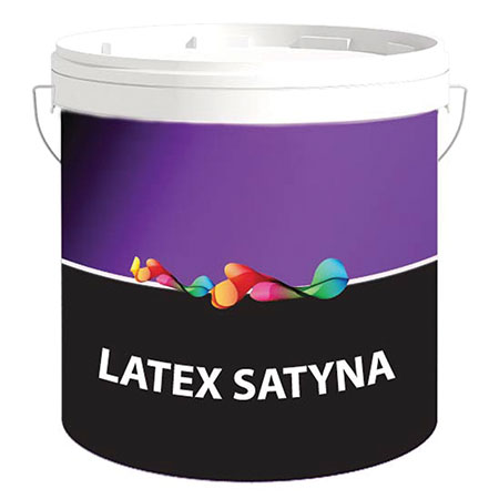 Farba lateksowa LATEX SATYNA 10l